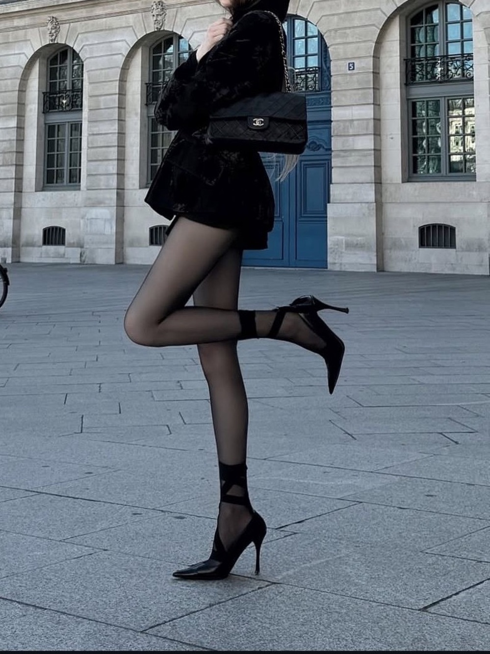 NWT in Box | ALDO Lissa Black Leather Pleated Pointed Toe Pumps